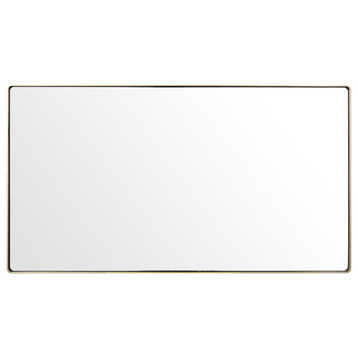 Kye Wall Mirror, Gold