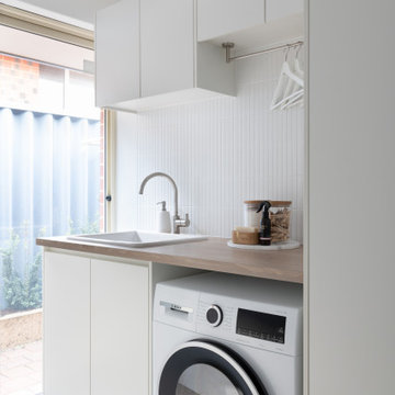 Coastal Retreat Inspired Laundry