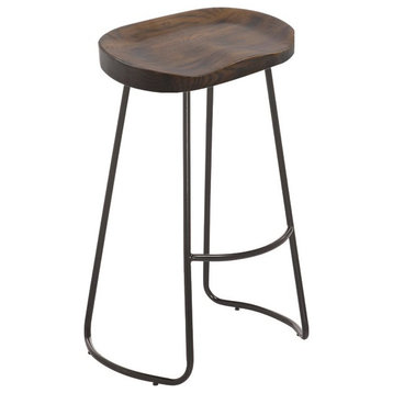 Tractor Stool Solidwood, Set of 2