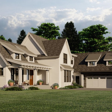 North Oaks House Plan - Front