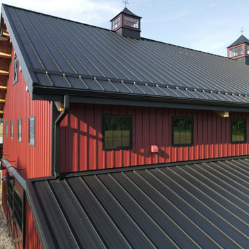 Modern Barndominium in Rural Ohio