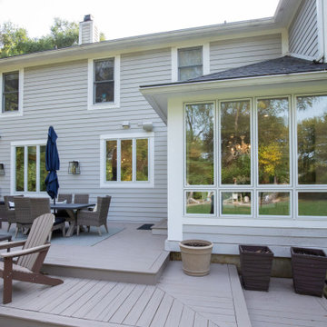 Glamorous Kitchen, Dining and Living Renovation with Entertaining in Mind