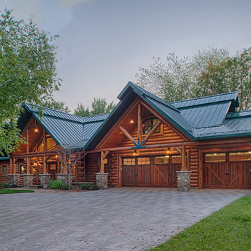 Refined Log Home