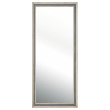 Maklaine Mirror in Cream and Gray
