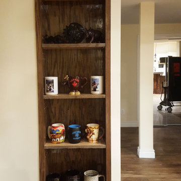 Live Edge Wet Bar