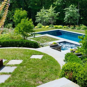Redding Pool and Landscape