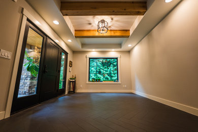 Arts and crafts entryway photo in Seattle