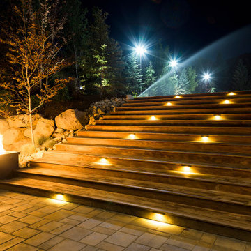 Stair Lighting For Backyard