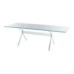Glas Italia - Glas Italia Vitruvian Dining Table - Dining Tables