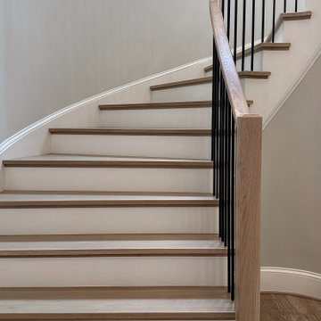 Project #150 | Contemporary White Oak Curve