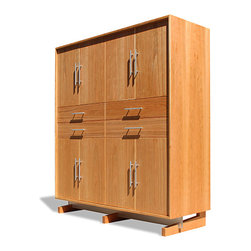 Cherry Armoire - Armoires And Wardrobes