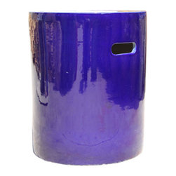 Drum Garden Stool - Accent And Garden Stools