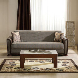 Alfa Redeyef Brown Living Room Set - $970.83 - Sofas