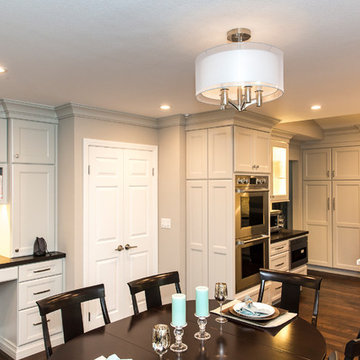 Kitchen & living room addition including an outdoor living space