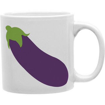 Eggplant Emoji Mug