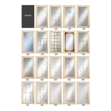 Leaded Glass Cabinet Doors: See many design ideas for your home.