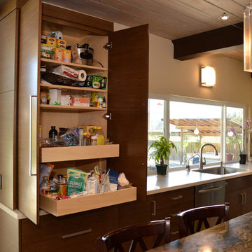 El Cajon - Midcentury Modern Kitchen & Stair Remodel