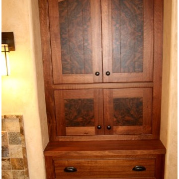 Custom Walnut Cabinet