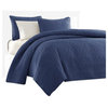 Madison Park Quilted Coverlet Mini Set, King/California King