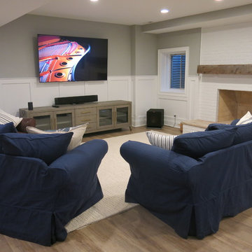 Elmhurst Entertainment Space with Hidden Storage