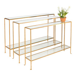 Worlds Away - Worlds Away Woodard Console - Console Tables