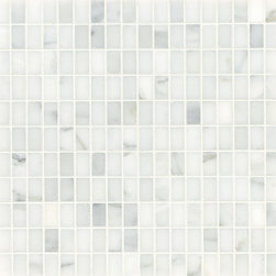 Studio Moderne Mosaic Calacata 5/8'' x 1'' - Mosaic Tile