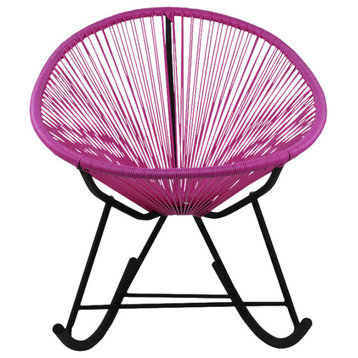 Acapulco Rocker Chair, Purple
