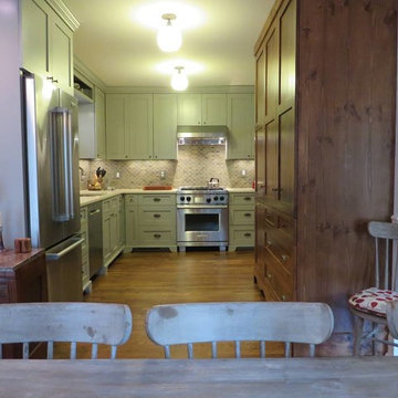 Virginia Highlands Kitchen Renovation - Dining Room to Kitchen