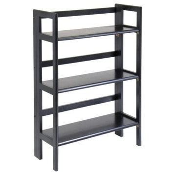 Ergode Terry 3-Tier Foldable Shelf, Stackable, Black