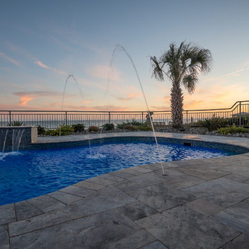 Fiberglass Pool on the Ocean, Emerald Isle