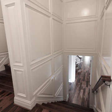 Project #74 | Circular Staircase with Hand-Forged Metal Panels