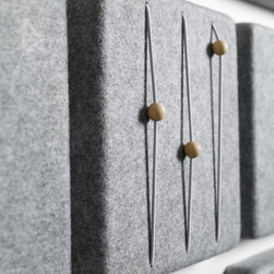 Norm - Felt Panels Letter Holder - Hooks & Hangers