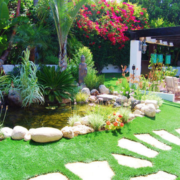 Garden Pond Water Feature Los Angeles