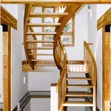 Curving Stairway