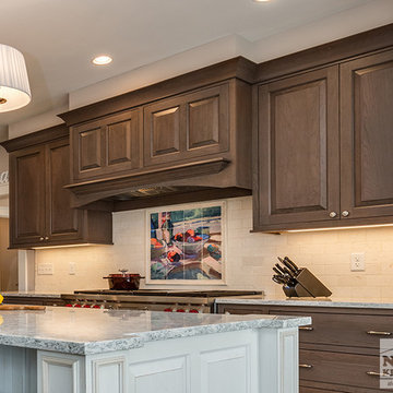 Sophisticated Two-Tone Kitchen