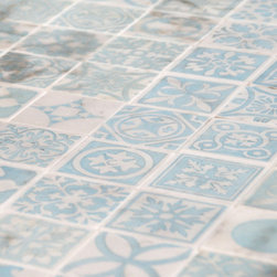 Exuberant Etched Stone (Studio V139) - Tile