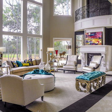 Transitional Living Rooms