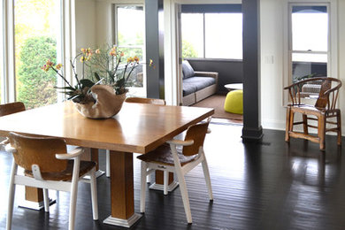 Dining room - contemporary dining room idea in Other