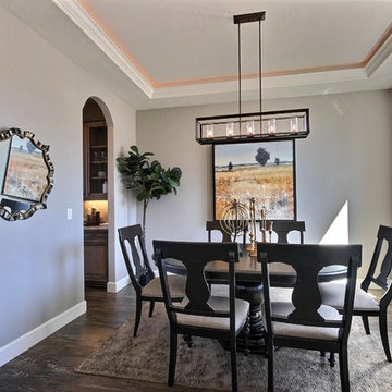 Formal Dining Area - The Debonair - Multi-Story Cascade-Craftsman