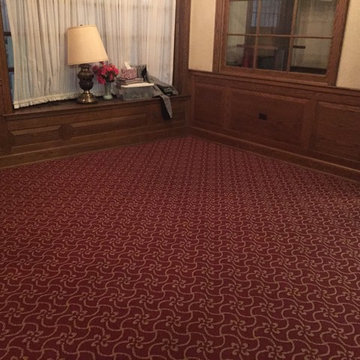 Masland Carpet Installation In A Medical Facility - Oak Park Illinois