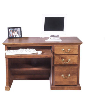Traditional Desk With Keyboard Pullout