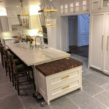 Astoria, NY- Transitional- Random Mix Walnut Butcher Block