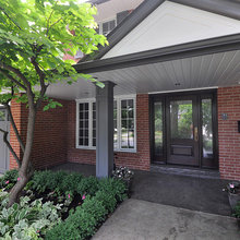 red brick exteriors