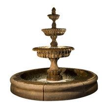 Outdoor fountains