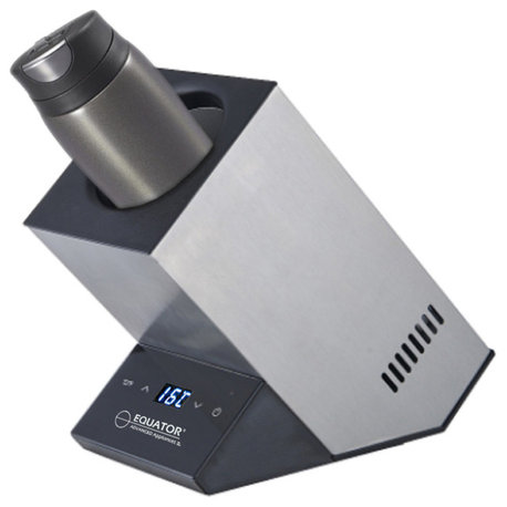 Equator 3.6" Diameter Stainless Bottle Chiller with Touch Controls 110V/DC12V