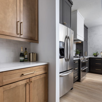 Finding Balance with Wood and Paint - Kitchen Remodel
