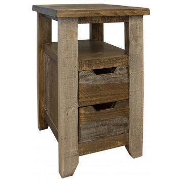 Bayshore 2 Drawer Side Table