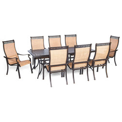 Transitional Outdoor Dining Sets by VirVentures