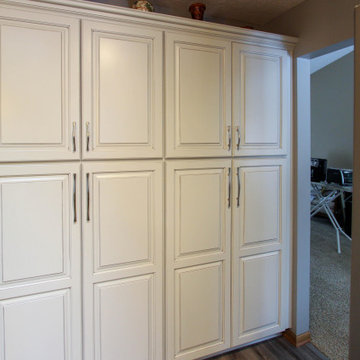 Kitchen Remodel with Painted Ember Glaze Cabinetry by Waypoint Livingspaces