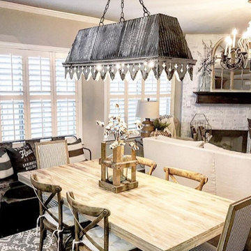 Industrial Chic Farmhouse: Collaboration w/ Lindsay